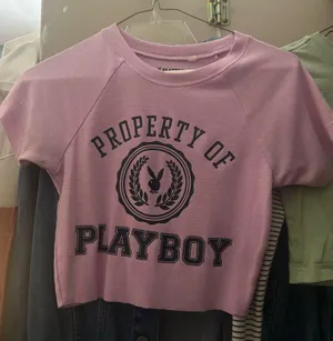 Playboy Cropped Tee thumbnail 1