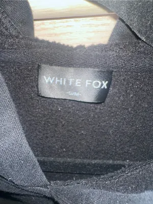 White Fox Project 5 oversized hoodie ink colour size S/M thumbnail 5