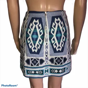 H&M Divided woven aztec skirt thumbnail 5
