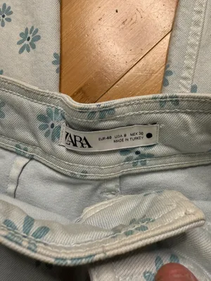 Floral Denim Jeans thumbnail 4
