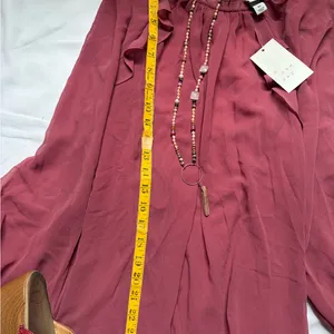 Elegant Women's Blouse in Rose by [Brand] Pink Size XL thumbnail 12
