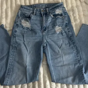 American Eagle Outfitters High Rise Blue Jeans thumbnail 1