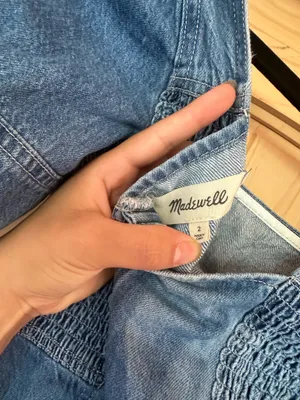 Denim Madewell Dress Mini thumbnail 2