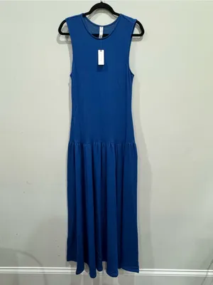 Daily Practice by Anthropologie sleeveless drop-waist maxi dress Size M NWT thumbnail 5