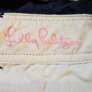 Lilly Pulitzer Womens Navy Lace The‎ Walsh Shorts 4 thumbnail 3