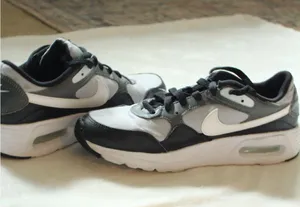 Nike Black and White Athletic Sneakers thumbnail 1