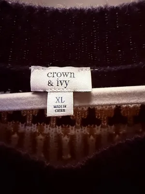 Crown and ivy fair isle sweater thumbnail 2