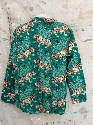 Printfresh Bagheera Long Sleeve Pajama Sleep Shirt thumbnail 5