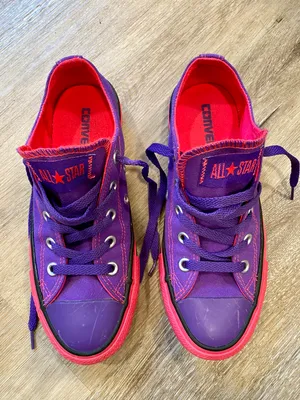 Converse Purple  Shoes thumbnail 2