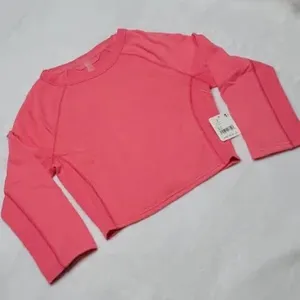 NWT‎ Free People movement circle back top in lipstick thumbnail 4