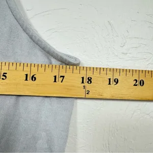 Madewell Grey Sleeveless Casual Romper Womens L Cinch Waist Summer Beachy thumbnail 13