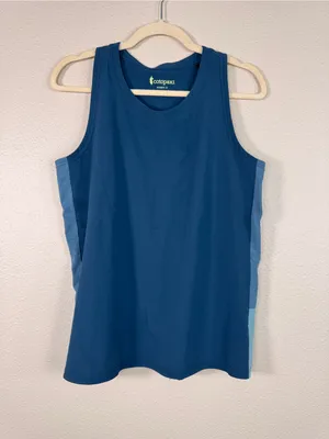 Cotopaxi Blue Teal Muscle Tee Shirt Womens M Casual Athletic Gorpcore Tank thumbnail 12