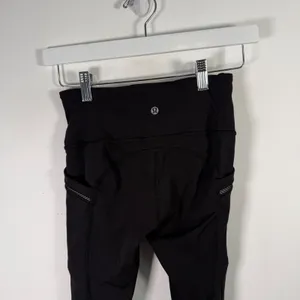 Lululemon Speed Up Tight Leggings Black High Rise Mesh Pockets 28" Gym Womens 4 thumbnail 6