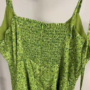 Cider Green Floral Retro Dress Size L thumbnail 6