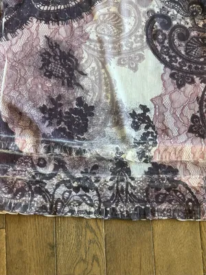 FANG Sheer Tank Top Purple Size L thumbnail 3