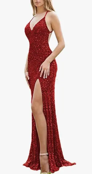 red prom dress Size 2 thumbnail 1