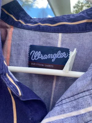 Wrangler Vintage Striped Pearl Snap thumbnail 2