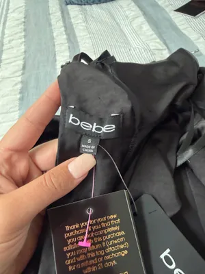 Bebe Dress Black thumbnail 6