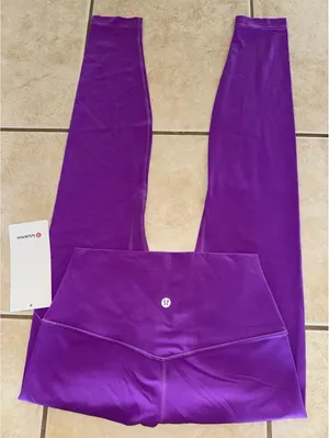 Lululemon Align High-Rise 28” Moonlit Magenta Size 6 NWT thumbnail 1