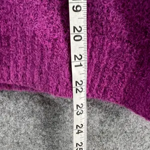 Ugg Alessa Soft Knit Sweater Womens XS Rosewood‎ Purple Stripe Wool Blend Cozy thumbnail 8