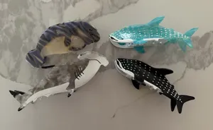 Nue Shiny ocean claw clips Blue thumbnail 1