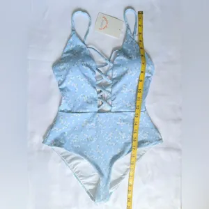 NWT Dippin' Daisy's Bliss One Piece Swimsuit - Blue/Yellow - S thumbnail 11