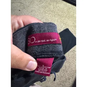 SO Black‎ Fleece Pajama Pants Womens Large Drawstring Straight Leg Sleepwear thumbnail 3