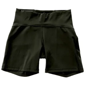 Lululemon Train Times Short 6" Inseam Dark Olive Size 8 thumbnail 1
