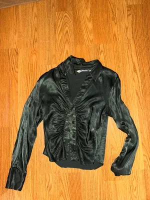 Zara Button Down Top thumbnail 1