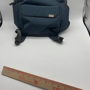 Red Rovr Navy Blue Canvas Backpack Multi Pocket Daily Commuter Bag thumbnail 11