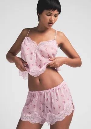 Skims NWT Romance Lace Cami & Short Sleepwear Set Size XL thumbnail 1
