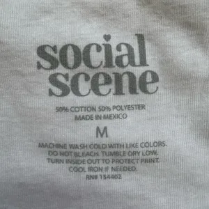 M Social Scene Brandy Melville Cream Beige Tank Top Navy Car Graphic Juniors Women’s Summer thumbnail 4
