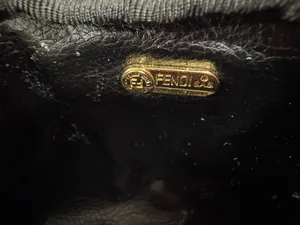 Fendi Vintage Pequin Stripe Pouch thumbnail 6
