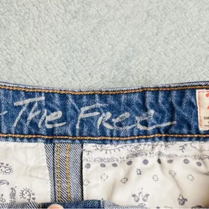 Free People We The Free Mini Skirt Womens 25 Denim Button Front Super High Rise thumbnail 5