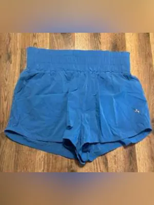 Joy lab smocked waist high rise shorts thumbnail 3