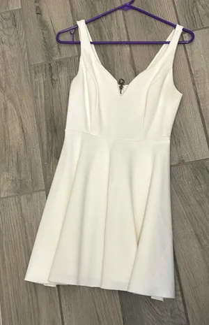 Kimchi blue ivory mini dress thumbnail 1