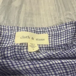 Cloth & Stone Long Sleeve Blouse Top; Large Women’s thumbnail 2