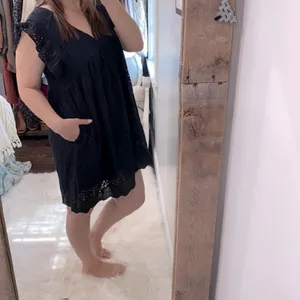 Black boho dress size XLarge thumbnail 2