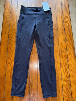 Lululemon Invigorate High Rise 25” With Pockets Black Size 6 NWT thumbnail 3