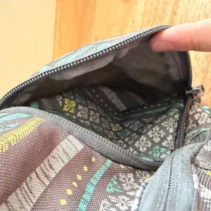 Dakine Gray Teal Yellow Backpack‎ Bag Laptop Sleeve Zipper Closure school work thumbnail 3