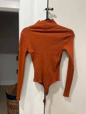 Lulus Mockneck Bodysuit thumbnail 3