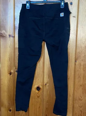 Carhartt Utility pants black tapered pants medium tapered black pants fitted thumbnail 2