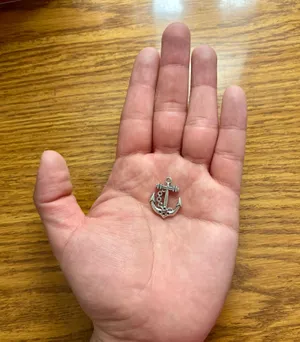 Anchor Charm Pendant #2 Silver thumbnail 4