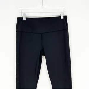 Varley Hughes Mid Rise Activewear Leggings Women's Size M Black Pilates Princess thumbnail 5