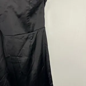Princess Polly‎ Satin Black LUCA STRAPLESS MINI DRESS Women’s Sz 4 thumbnail 4