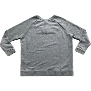 NIKE‎ Logo Crewneck Terry Sweatshirt Embroidered XL Gray Sweater Streetwear thumbnail 2