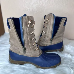 SPERRY TOP SIDER SYREN MISTY Women's Waterproof Duck Fleece Lined Boots Size 8 thumbnail 12