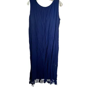 Vintage Paradiso Blue‎ Dress thumbnail 4