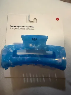 Lululemon Extra Large Claw Hair Clip (Rare Cornflower Blue) NWT thumbnail 2