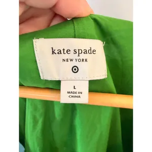 Kate Spade New York x Target Floral Puff Sleeve Mini Dress Green Large thumbnail 3